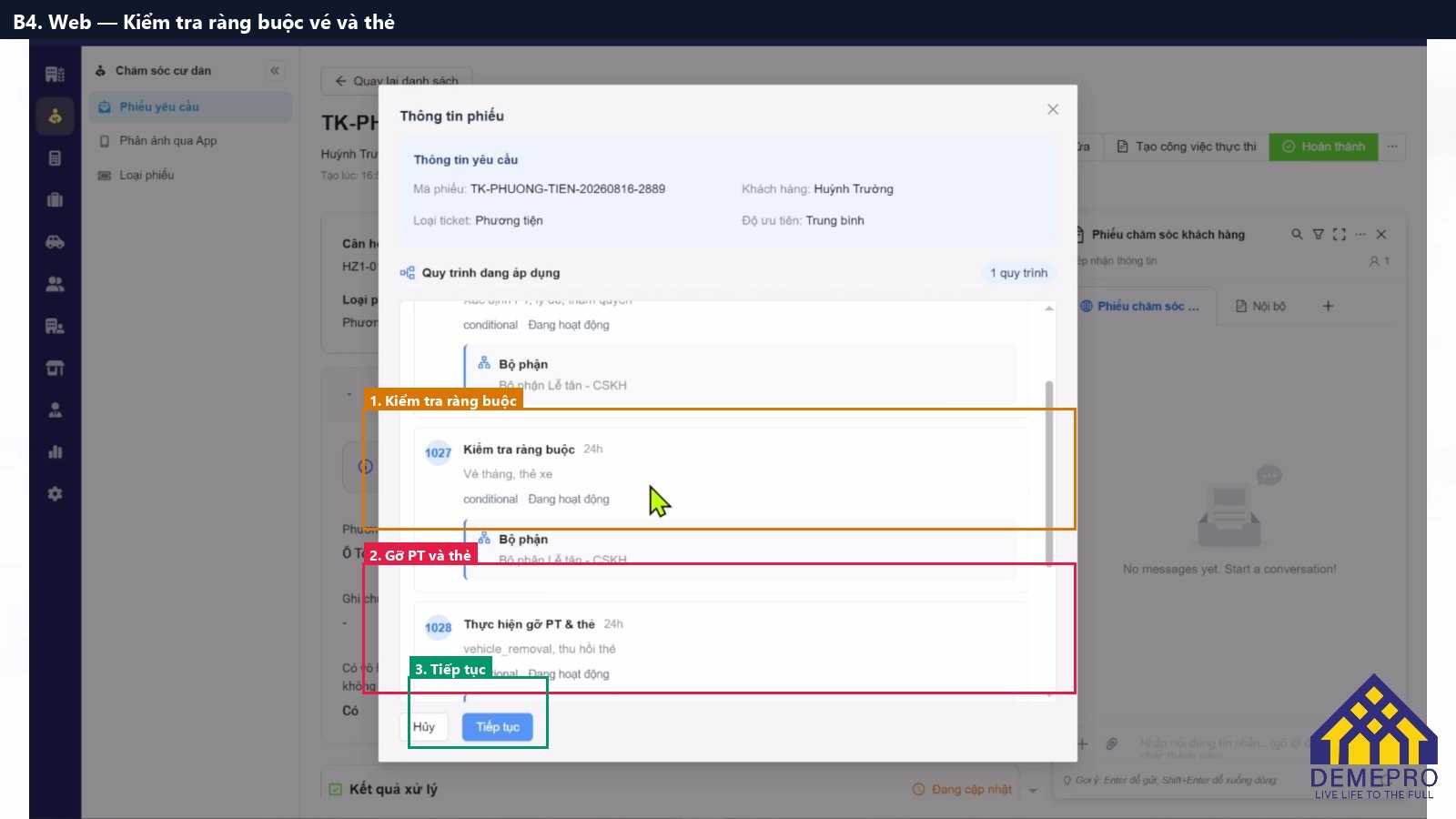 B4. Web — Kiểm tra ràng buộc vé và thẻ