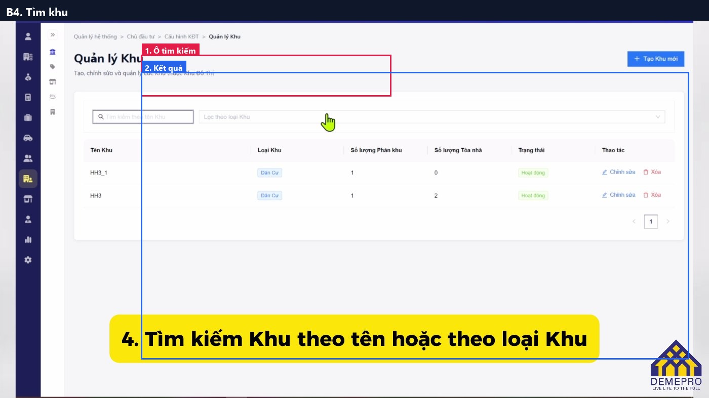 B4. Tìm khu