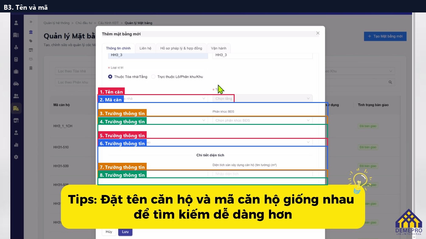 B3. Tên và mã